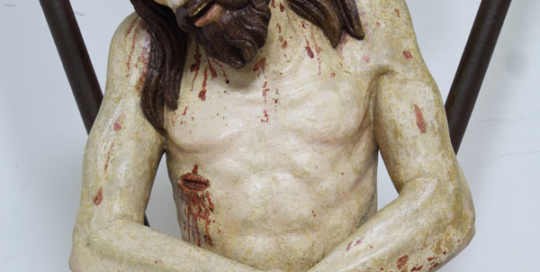 Restauro opera d'arte: Cristo Passo.