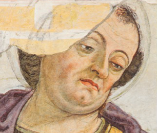 Restauro opera d'arte di Evangelista