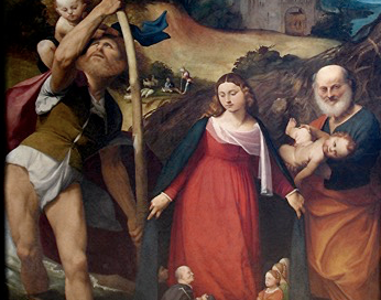 Restauro opera d'arte, Pala della Misericordia o Madonna della Misericordia